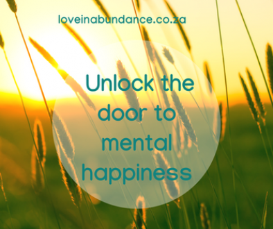 unlock the door to mental happiness