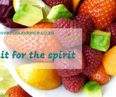 fruit for the spirit