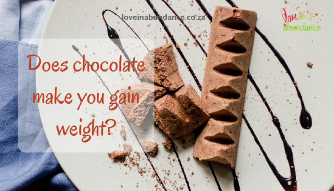 does chocolate make you gain weight